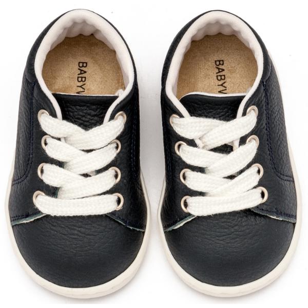 Παπούτσια Βαπτιστικά Δερμάτινα Sneakers BABYWALKER Μπλε PRI2119