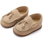 Παπούτσια Βαπτιστικά Καστόρινα Loafers BABYWALKER Μπεζ PRI2121