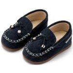 Παπούτσια Βαπτιστικά Καστόρινα Loafers BABYWALKER Μπλε PRI2121