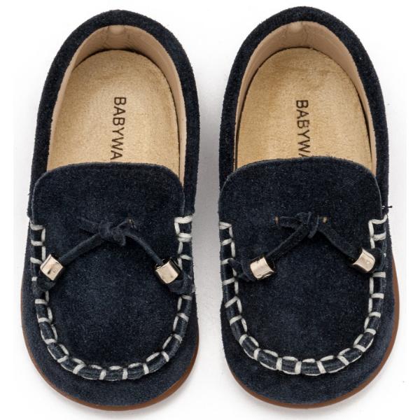 Παπούτσια Βαπτιστικά Καστόρινα Loafers BABYWALKER Μπλε PRI2121
