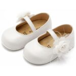Βαπτιστικές Δερμάτινες Μπαλαρίνες BABYWALKER Λευκό PRI2640