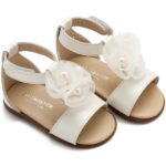 Βαπτιστικά Δερμάτινα Πέδιλα BABYWALKER Εκρού PRI2641