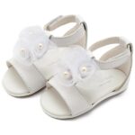 Βαπτιστικά Δερμάτινα Πέδιλα BABYWALKER Λευκό PRI2641