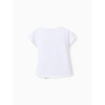 Μπλούζα μακό κοντομάνικη Lilo&Stitch για κορίτσι σε χρώμα λευκό ZIPPY ZKGAP0303_25011