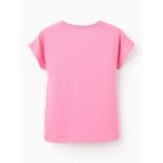 Παιδική μπλούζα μακό κοντομάνικη Lilo&Stitch για κορίτσι ροζ ZIPPY ZKGAP0303_25012