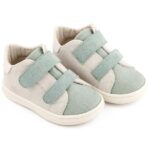 Παπούτσια Βαπτιστικά Δερμάτινα Sneakers BABYWALKER Λευκό-Μίνεραλ BS3085