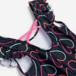 Παιδικό μαγιό ολόσωμο για κορίτσι σκούρο μπλε Funky 125-0505-1