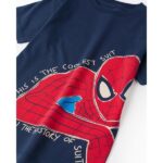 Μπλούζα μακό κοντομάνικη Spiderman για αγόρι σε χρώμα μπλε ZIPPY ZKBAP0303_25009