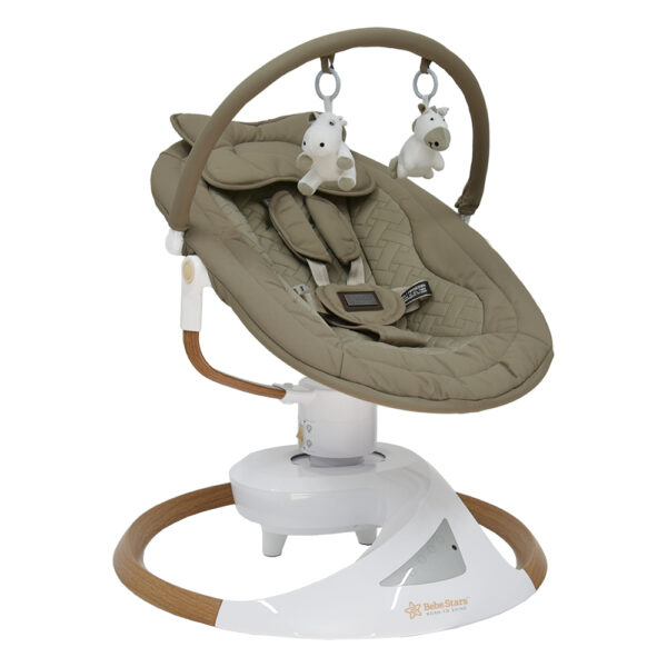 Κούνια Ηλεκτρική Snuggle Natural Beige Bebe Stars 256-182