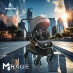 Πολυκαρότσι Mirage 2 in 1 Grey Bebe Stars 331-188