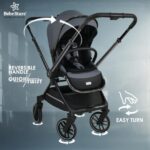 Πολυκαρότσι Mirage 2 in 1 Grey Bebe Stars 331-188