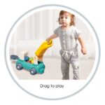 Περπατούρα Train 5 in 1 Bebe Stars 4254