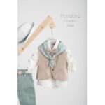 Piccolino βαπτιστικό κοστούμι με γιλέκο για αγόρι AG24S62 Charles Mint