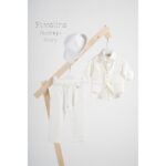 Piccolino βαπτιστικό κοστούμι με γιλέκο για αγόρι AG25S82.IVORY Rodrigo Ivory