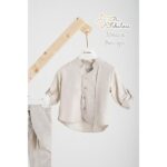 Piccolino κοστούμι για αγόρι BFA25S16.BEIGE Josua Beige