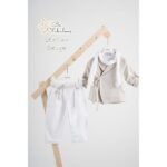 Piccolino κοστούμι για αγόρι BFA25S17.BEIGE Stefan Beige