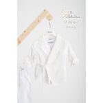 Piccolino κοστούμι για αγόρι BFA25S17.OFFWHITE Stefan Off White