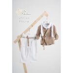 Piccolino κοστούμι για αγόρι BFA25S17.MOCHA Stefan Mocha