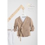 Piccolino κοστούμι για αγόρι BFA25S17.MOCHA Stefan Mocha