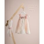 Piccolino Βαπτιστικό Φόρεμα για Κορίτσι DR20S33 Tuliana Puce