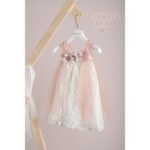 Piccolino Βαπτιστικό Φόρεμα για Κορίτσι DR20S33 Tuliana Puce