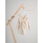 Piccolino Βαπτιστικό Φόρεμα για Κορίτσι DR22S71 Tiffany Champagne - Image 3