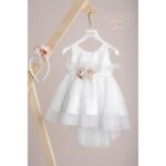 Piccolino Βαπτιστικό Φόρεμα για Κορίτσι DR22S71 Tiffany Ivory