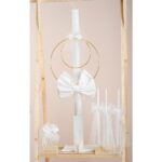 Βαπτιστικό πακέτο για κορίτσι Piccolino Carmen ivory με τσάντα καπιτονέ