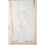 Βαπτιστικό πακέτο για κορίτσι Piccolino Carmen Peach με τσάντα ivory