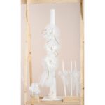 Βαπτιστικό πακέτο για κορίτσι Piccolino Estelle ivory με καλάθι