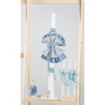 Βαπτιστικό πακέτο για αγόρι με τσάντα λευκή Piccolino Gustavo light blue