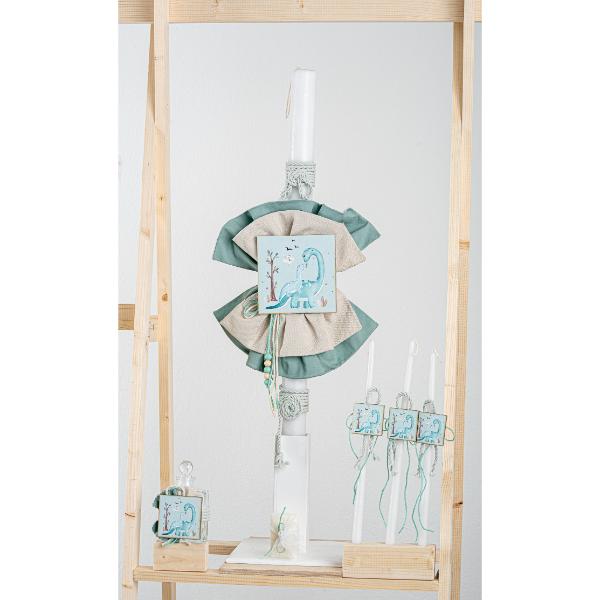 Βαπτιστικό πακέτο για αγόρι με βαλίτσα mint Piccolino Gustavo mint