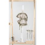 Βαπτιστικό πακέτο για αγόρι με τσάντα καφέ Piccolino Gustavo sage