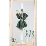 Βαπτιστικό πακέτο για αγόρι με τσάντα καφέ Piccolino Jose white