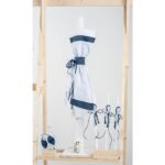 Βαπτιστικό πακέτο για αγόρι με τσάντα καπιτονέ Piccolino Lorenzo cobalt