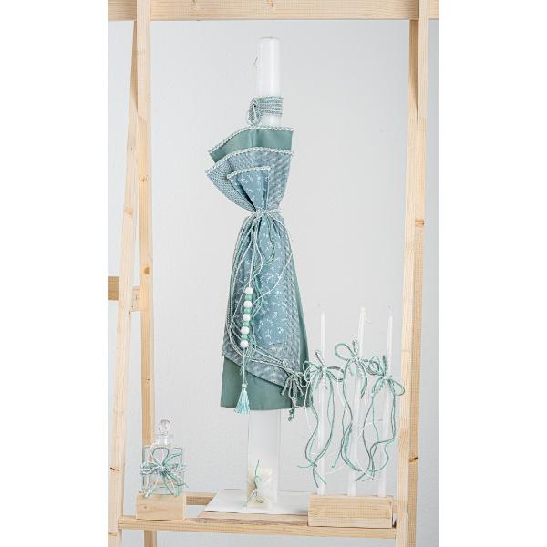 Βαπτιστικό πακέτο για αγόρι με τσάντα καπιτονέ Piccolino Pablo mint