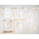 Βαπτιστικό πακέτο για αγόρι με βαλίτσα cream Piccolino Enrique off white