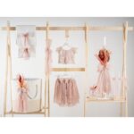 Βαπτιστικό πακέτο για κορίτσι Piccolino Isabelle powder με καλάθι