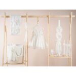 Βαπτιστικό πακέτο για κορίτσι Piccolino Jessica ivory με καλάθι