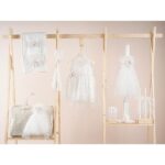 Βαπτιστικό πακέτο για κορίτσι Piccolino Salina ivory με τσάντα καπιτονέ
