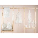 Βαπτιστικό πακέτο για κορίτσι Piccolino Silvia ivory με τσάντα καπιτονέ