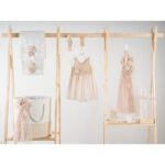 Βαπτιστικό πακέτο για κορίτσι Piccolino Thea beige με καλάθι