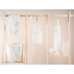 Βαπτιστικό πακέτο για κορίτσι Piccolino Thea ivory με καλάθι