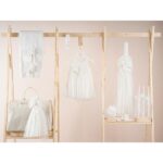Βαπτιστικό πακέτο για κορίτσι Piccolino Thea ivory με τσάντα καπιτονέ