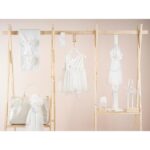 Βαπτιστικό πακέτο για κορίτσι Piccolino Zoe ivory με τσάντα