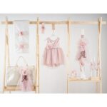 Βαπτιστικό πακέτο για κορίτσι Piccolino Zoe pink με τσάντα