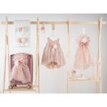 Βαπτιστικό πακέτο για κορίτσι Piccolino Beatrice puce με βαλίτσα pink