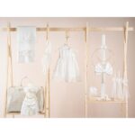 Βαπτιστικό πακέτο για κορίτσι Piccolino Carmen ivory με τσάντα καπιτονέ