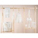 Βαπτιστικό πακέτο για κορίτσι Piccolino Carmen ivory με καλάθι