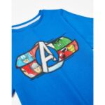 Μπλούζα κοντομάνικη για αγόρι Marvel Avengers μπλε Zippy ZKBAP0303_23013